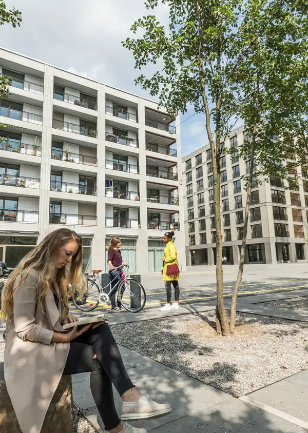 Greencity füllt sich mit Leben