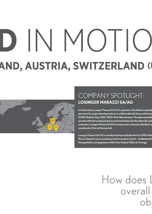 LEED in Motion D-A-CH Bericht 2015