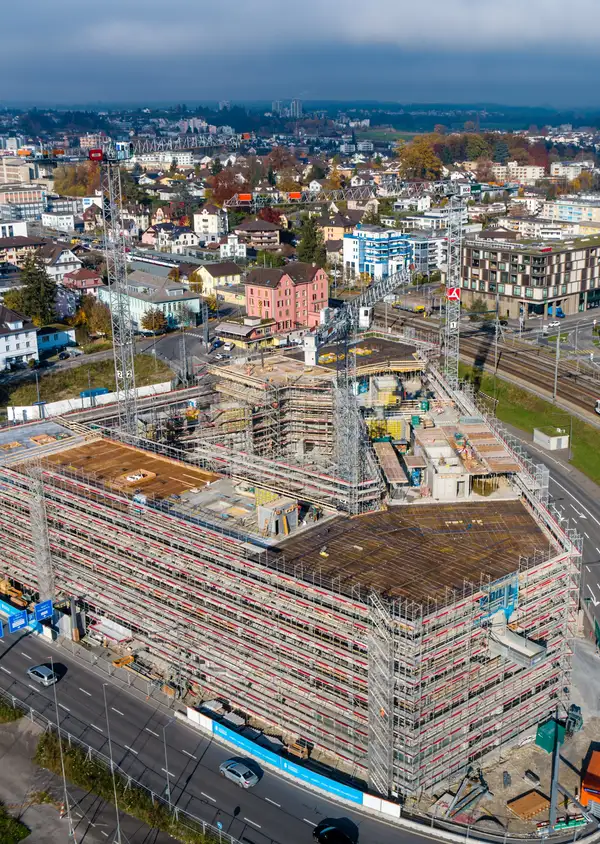 Kantonale Verwaltung am Seetalplatz in Emmen (LU): Ein weiterer Meilenstein ist erreicht!