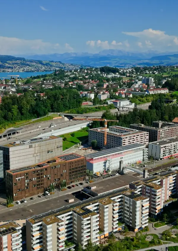Greencity Manegghof, Zürich (ZH): Vorzertifikat für das Label SNBS Gold (Version 2023) erhalten!