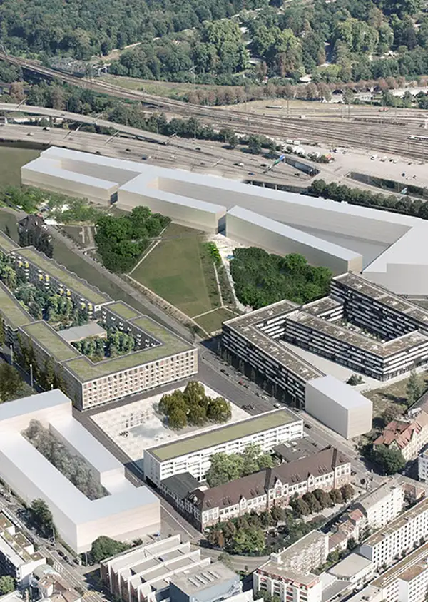 Erlenmattquartier in Basel: Entwicklung des Baufeldes A